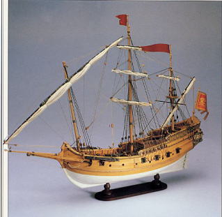 イタリア・アマティ社(1407)ベネチアのポラッカ/(株)帆船模型スタジオＭ