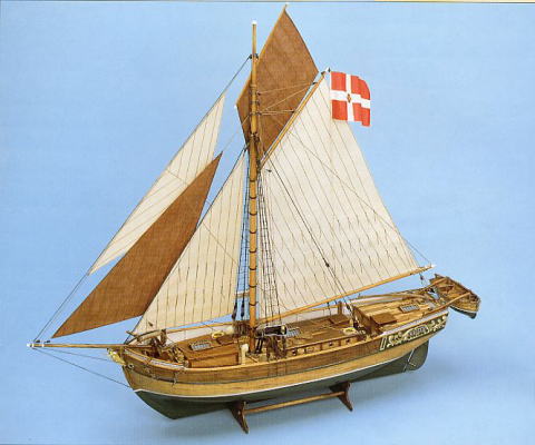 デンマーク・ビリングボート社(800)『レジーナ号』/(株)帆船模型スタジオＭ