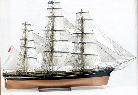 デンマーク・ビリングボート社（#564）カティサーク号/（株）帆船模型スタジオＭ