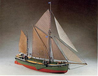 デンマーク・ビリングボート社（601）ウィル・エベラルド号/（株）帆船模型スタジオＭ