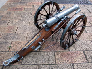 アメリカの12ポンド野戦砲（スペイン製）（417）/（株）帆船模型スタジオＭ