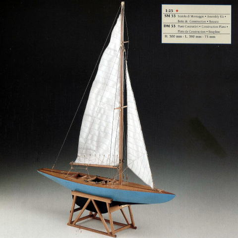 コーレル社(SM53)5.5ｍ級レーシングヨット/（株）帆船模型スタジオＭ