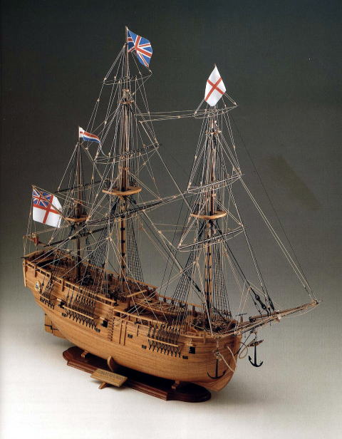 イタリア・コーレル社（SM41）HMSエンデバー号/(株)帆船模型スタジオＭ