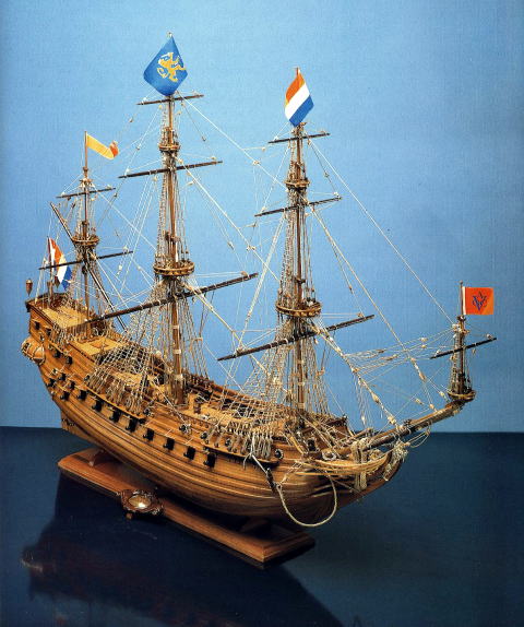 イタリア・コーレル社（SM40)プリンスウィレム号/(株)帆船模型スタジオＭ