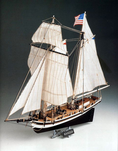 イタリア・コーレル社（SM55)レンジャー号/（株）帆船模型スタジオＭ