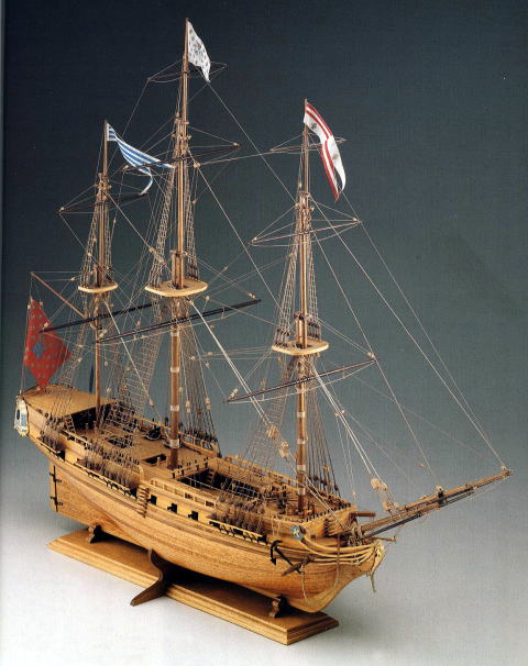 イタリア・コーレル社（SM14）ラ・シレン号/(株）帆船模型スタジオＭ