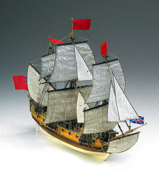 イタリア・コーレル社(SM60)HMSペレグリン号/(株)帆船模型スタジオＭ