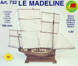 イタリア・マンチュアセルガル社（732）ラ・マドレーヌ号/(株)帆船模型スタジオＭ