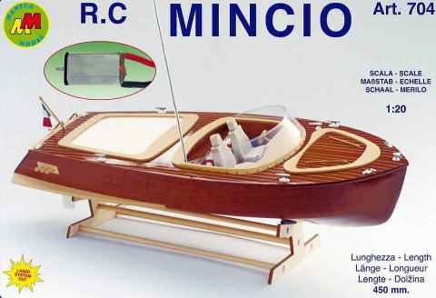 イタリア・マンチュアモデル社（＃704）ミンチョ号/(株)帆船模型スタジオＭ