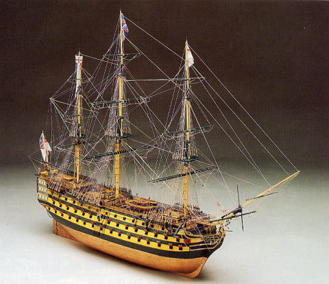 イタリア･パナルト社（738）HMSビクトリー号/(株)帆船模型スタジオＭ