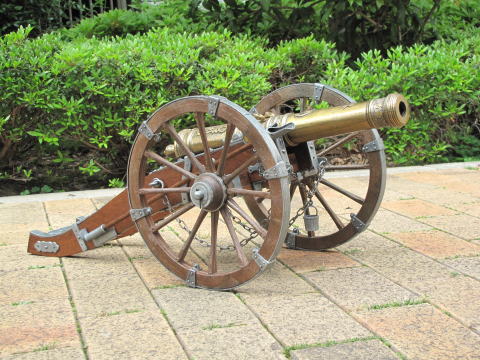 スペイン製野砲ダブル・『ルイ14世時代』（#414）/�株ｿ船模型スタジオM