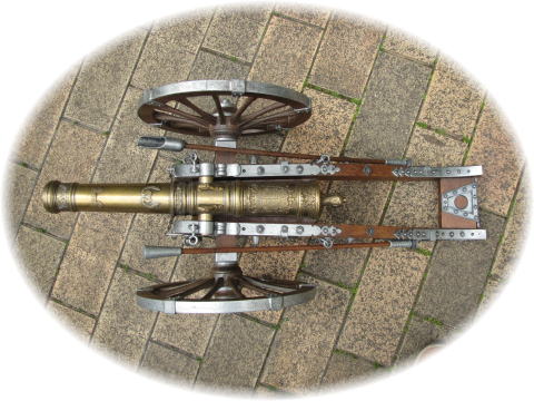 スペイン製野砲ダブル・『ルイ14世時代』（#414）/�株ｿ船模型スタジオM