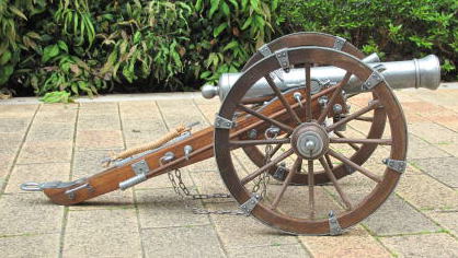 アメリカの12ポンド野戦砲（スペイン製）（#417）/（株）帆船模型スタジオＭ