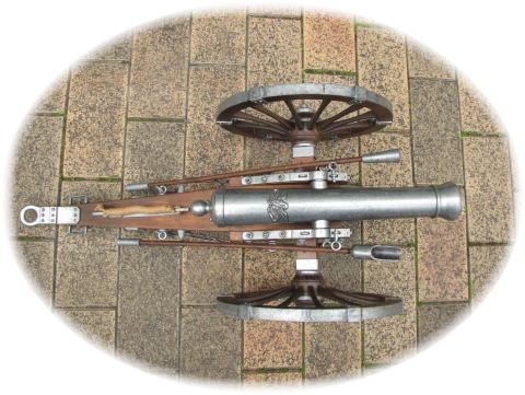 アメリカの12ポンド野戦砲（スペイン製）（#417）/（株）帆船模型スタジオＭ
