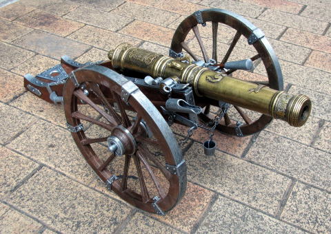 スペイン製野砲模型（#414）/（株）丸善通商
