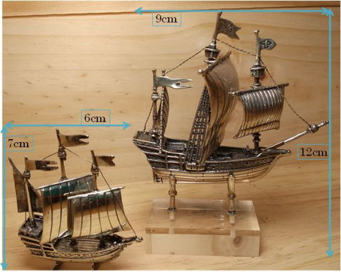 帆船模型　ｽﾀｰﾘﾝｸﾞｼﾙﾊﾞｰ925(銀製)CH158-CH337/�株ｿ船模型スタジオM