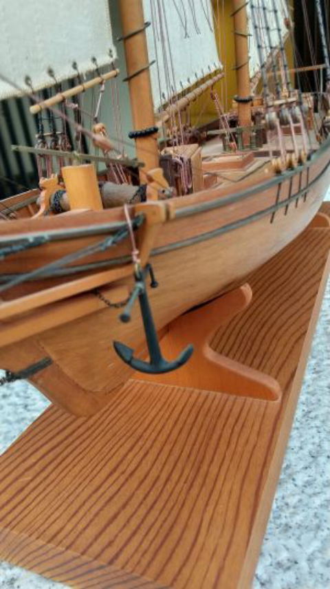木製帆船模型 完成品『フライングフィッシュ号』/�株ｿ船模型スタジオＭ