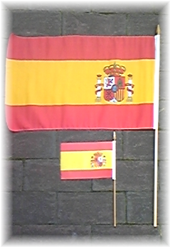 手旗国旗（大）（小）（スペイン王国）