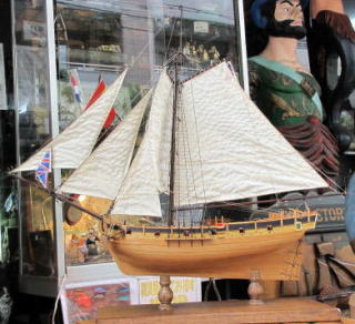 木製帆船模型完成品『レゾリューション』/㈱帆船模型スタジオM
